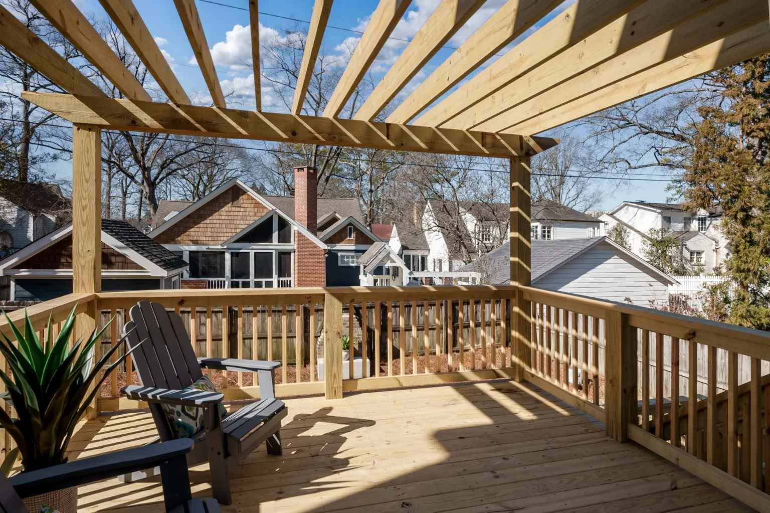 new patio built with exterior remodeling in birmingham al by little cahaba construction