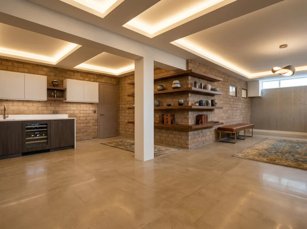 beautiful basement remodel in birmingham al by little cahaba construction
